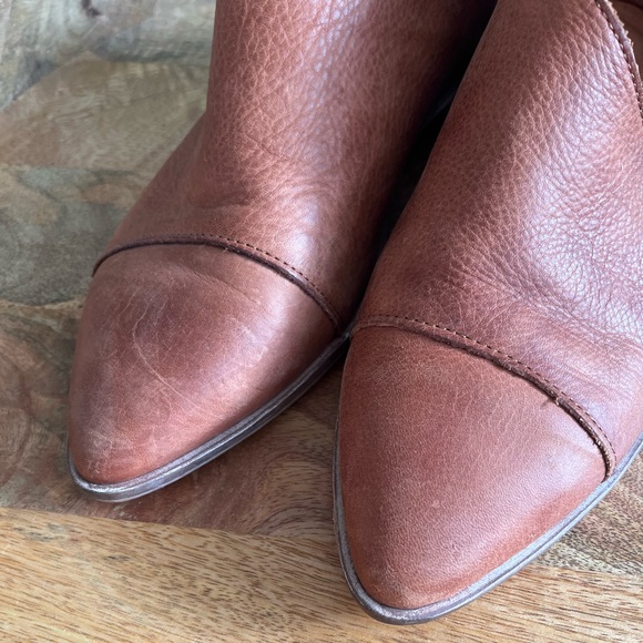 Free People Brown Leather Flats - Picture 5 of 7